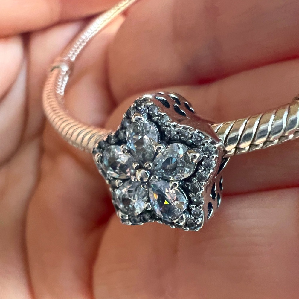 Sparkling Snowflake Charm - Picture 5 of 15